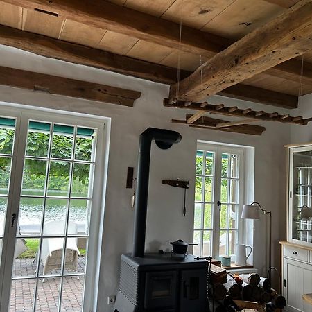 Gemuetliches Fachwerkhaus Am See Mit Kamin Warendorf Zewnętrze zdjęcie