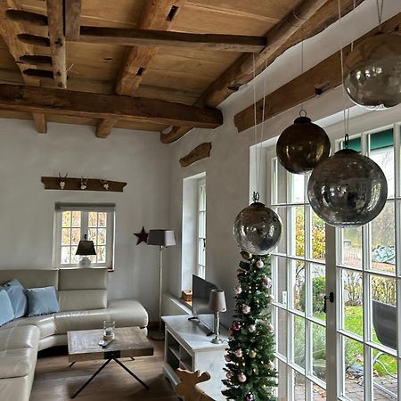 Gemuetliches Fachwerkhaus Am See Mit Kamin Warendorf Zewnętrze zdjęcie