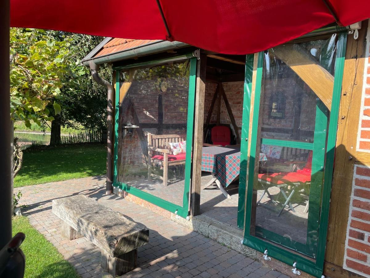 Gemuetliches Fachwerkhaus Am See Mit Kamin Warendorf Zewnętrze zdjęcie