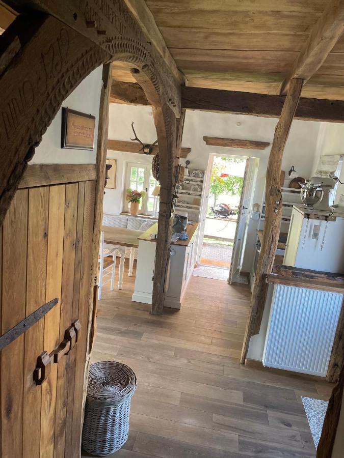 Gemuetliches Fachwerkhaus Am See Mit Kamin Warendorf Zewnętrze zdjęcie