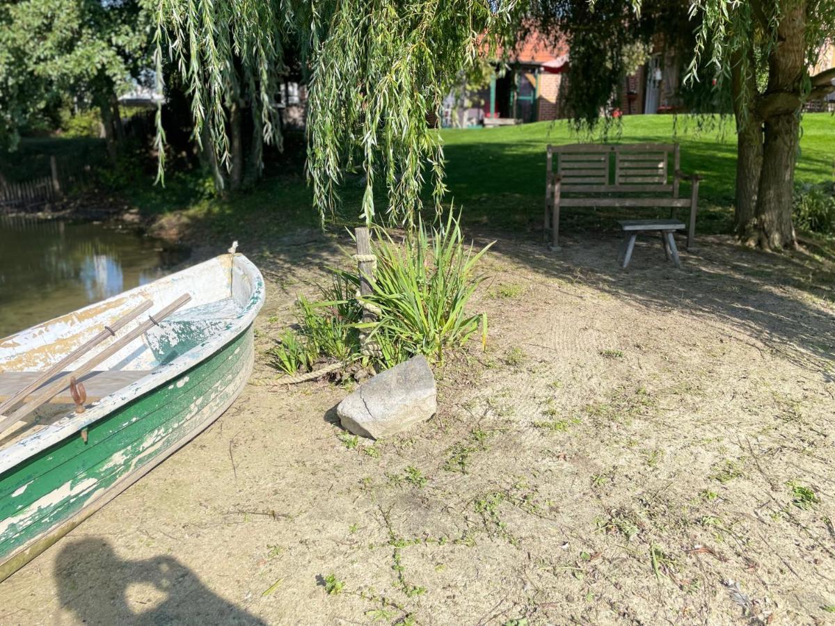 Gemuetliches Fachwerkhaus Am See Mit Kamin Warendorf Zewnętrze zdjęcie
