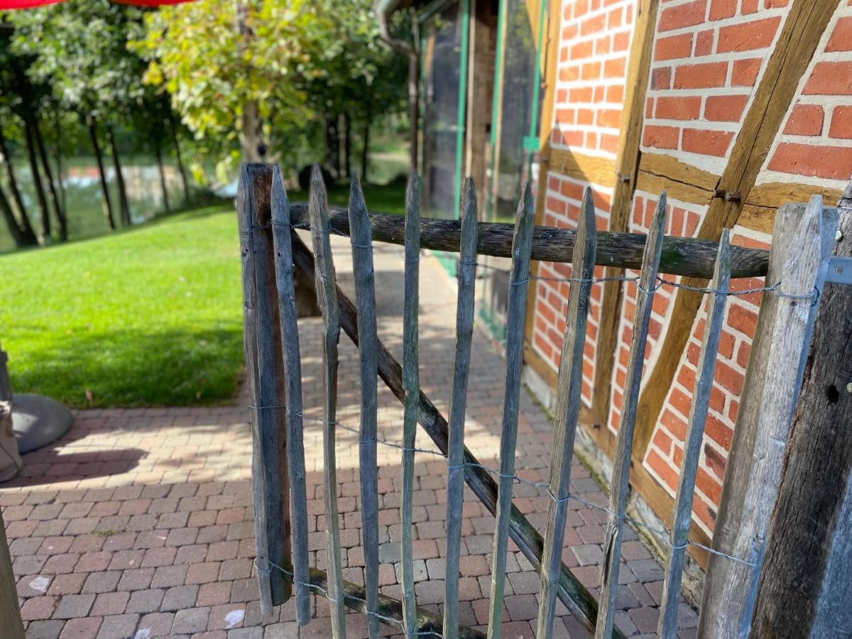 Gemuetliches Fachwerkhaus Am See Mit Kamin Warendorf Zewnętrze zdjęcie