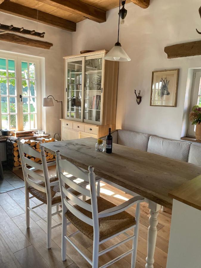 Gemuetliches Fachwerkhaus Am See Mit Kamin Warendorf Zewnętrze zdjęcie
