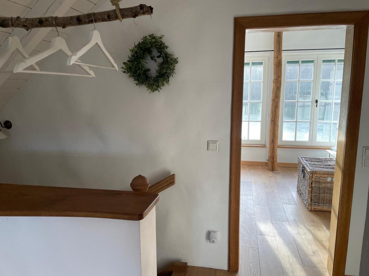Gemuetliches Fachwerkhaus Am See Mit Kamin Warendorf Zewnętrze zdjęcie